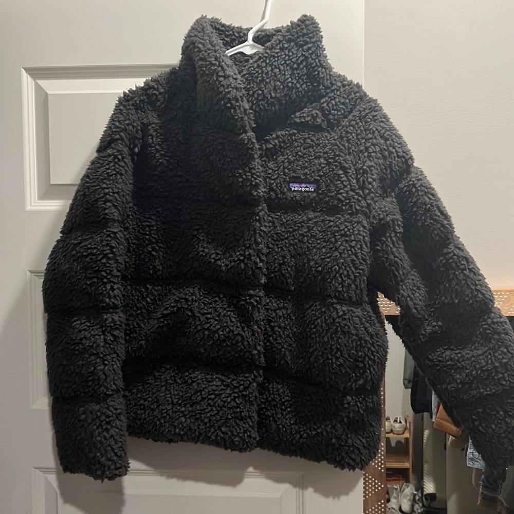 Patagonia Woman’s Recycled High Pile Fleece Down Jacket